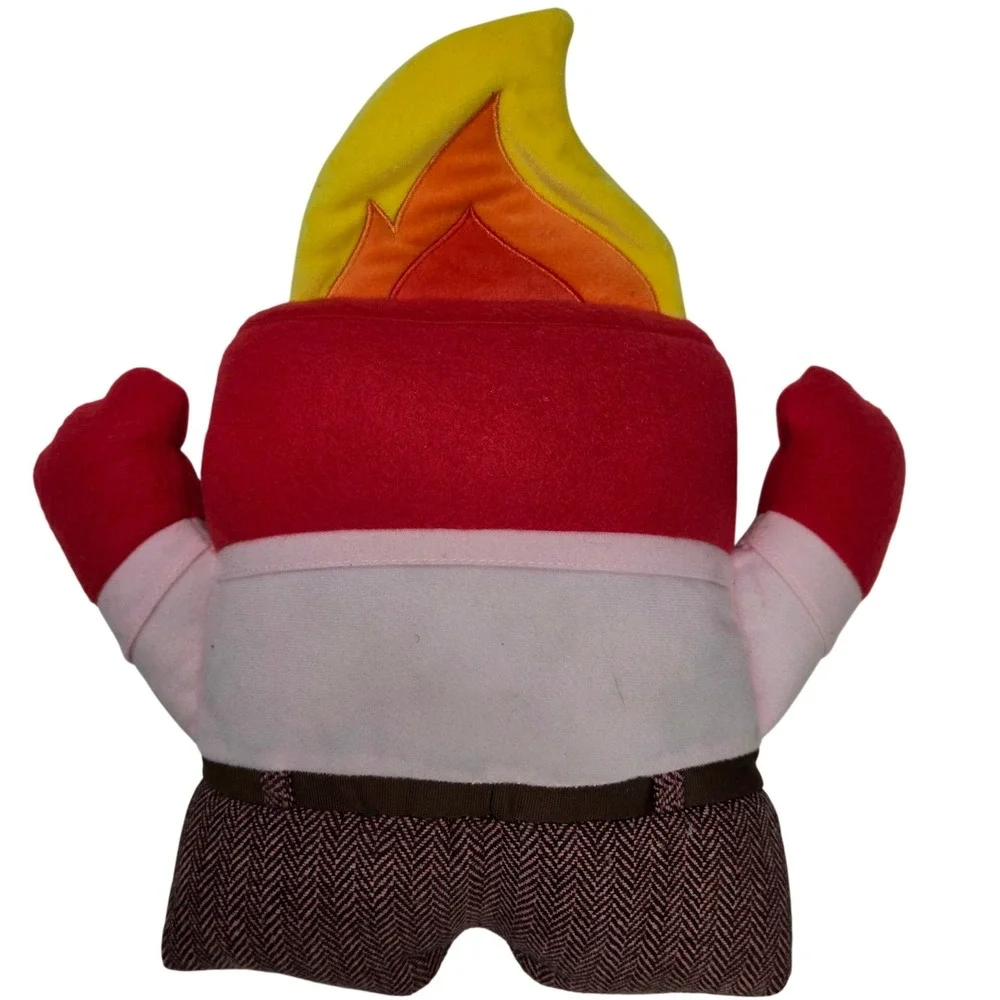 Disney Pixar Inside Out Anger Plush Stuffed Toy Red Fire Head 13 Inch HD141509‎